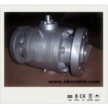 Trunnion Mounted Gear Operated A105 Flanged Ball Valve (1500LB-3")